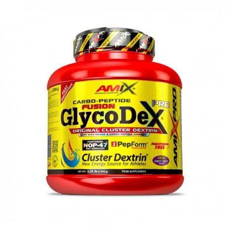 Glycodex Amix source d'hydrates de carbone à base de cyclodextrines et amidon de maïs. améliore la récupération des muscles après un entraînement intense. Mélange de glucides d'absorption rapide.