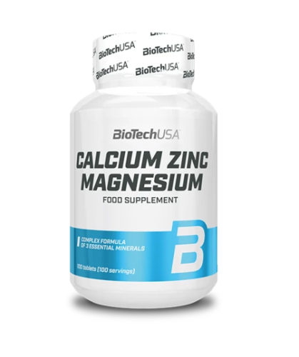 Calcium, Zinc et Magnésium, une forme hautement assimilable de calcium et de magnésium, enrichie en zinc et en cuivre.