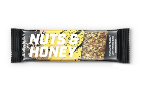 BIOTECH NUTS & HONEY Barre énergétique 35 g