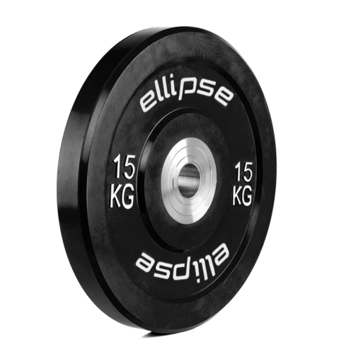ELLIPSE DISQUE BUMPER Olympique Noir 15 kg