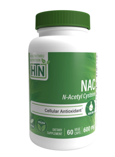 HEALTH THRU NUTRITION NAC N-ACÉTYL CYSTÉINE 600 mg - 120 caps