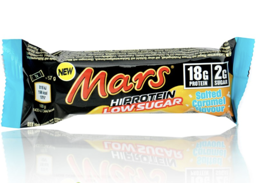MARS  HIGH PROTEIN LOW SUGAR Caramel beurre salé 57g