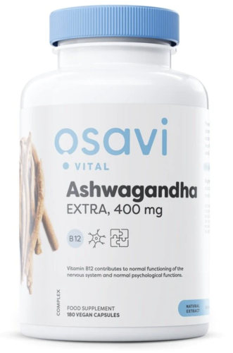 OSAVI ASHWAGANDHA EXTRA 400 mg 60 Vegan Caps