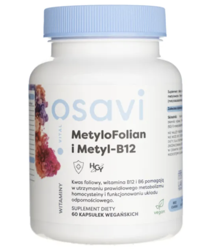 OSAVI METHYL-B12 1000 mcg 120 Vegan Caps