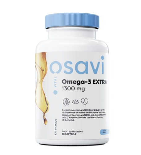 OSAVI OMEGA 3 EXTRA 1300 mg 60 Softgels (gélules molles)